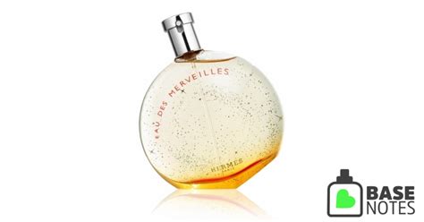 eau des merveilles hermes basenotes|eau des merveilles book.